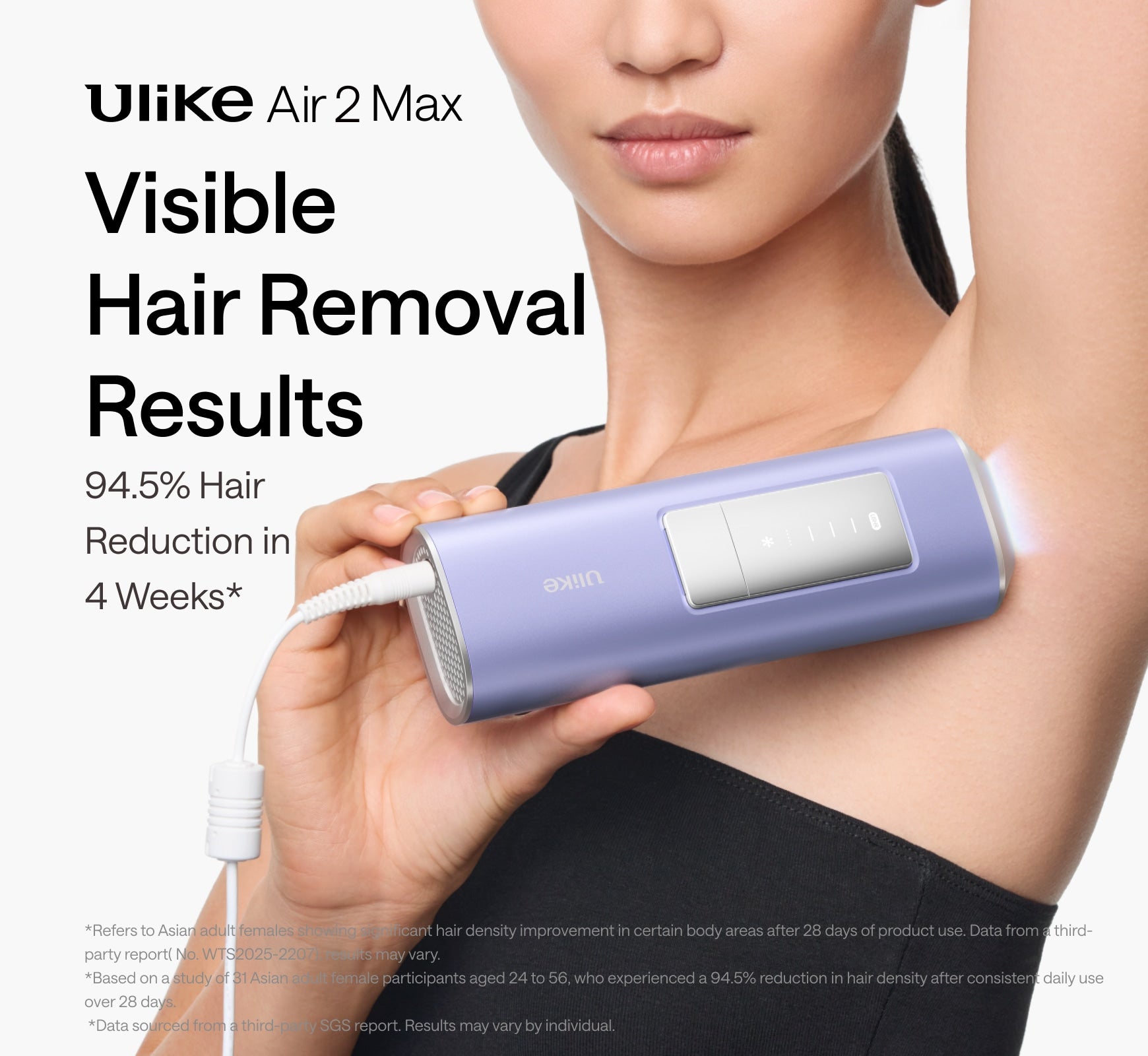 Ulike Air2 MAX Ice Cooling IPL Hair Removal Device