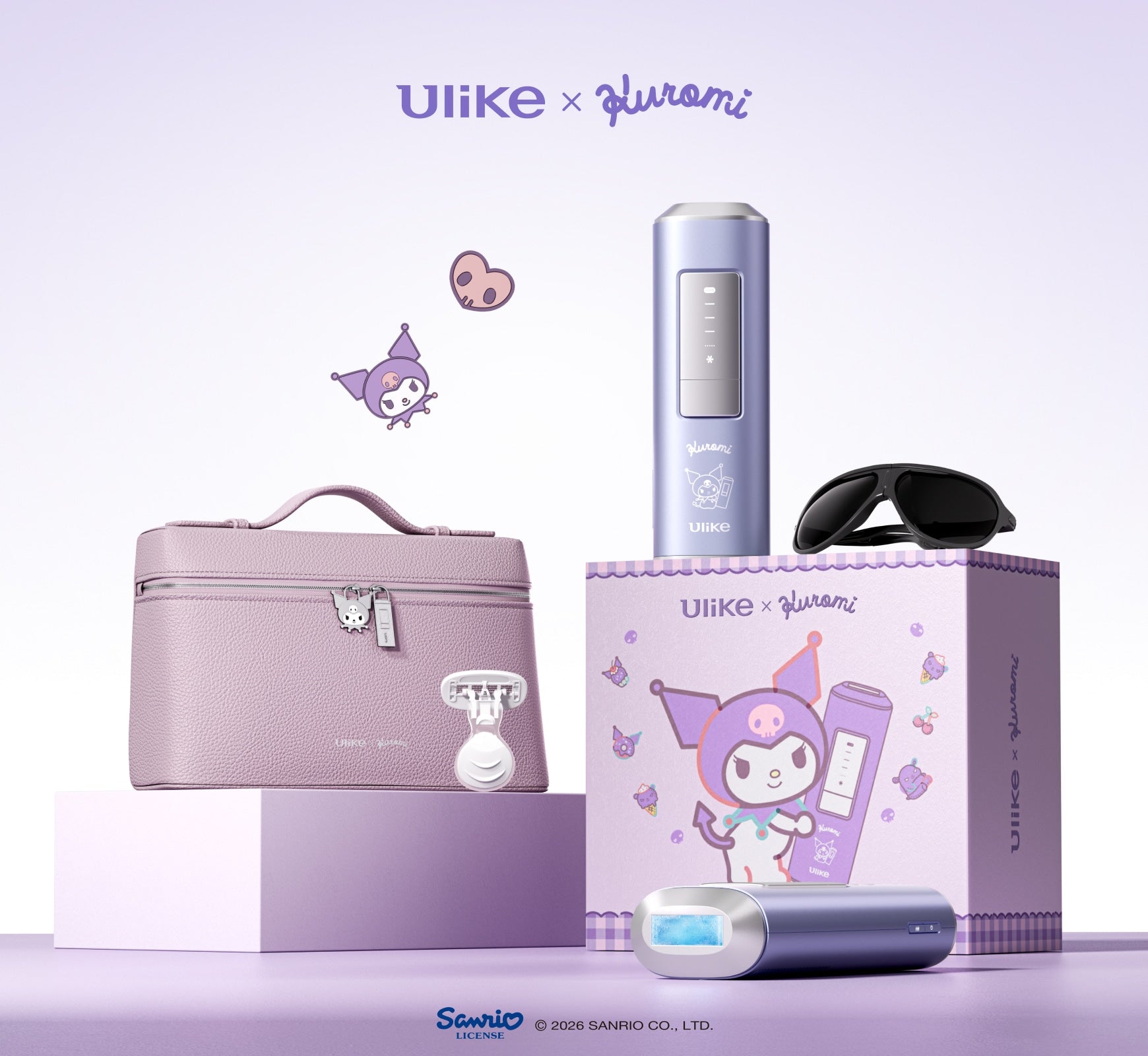 新品未開封　Ulike IPL Hair Removal Device　Air2 Ulike x Kuromi Air2 MAX Ice Cooling IPL Hair Removal Device