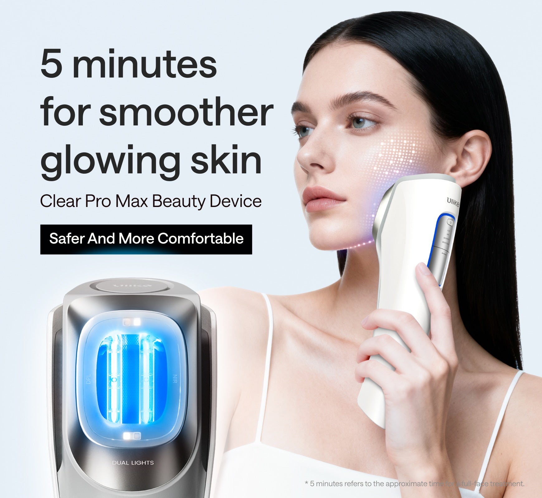 Ulike All-New Clear Pro Max DPL NIR Beauty Device