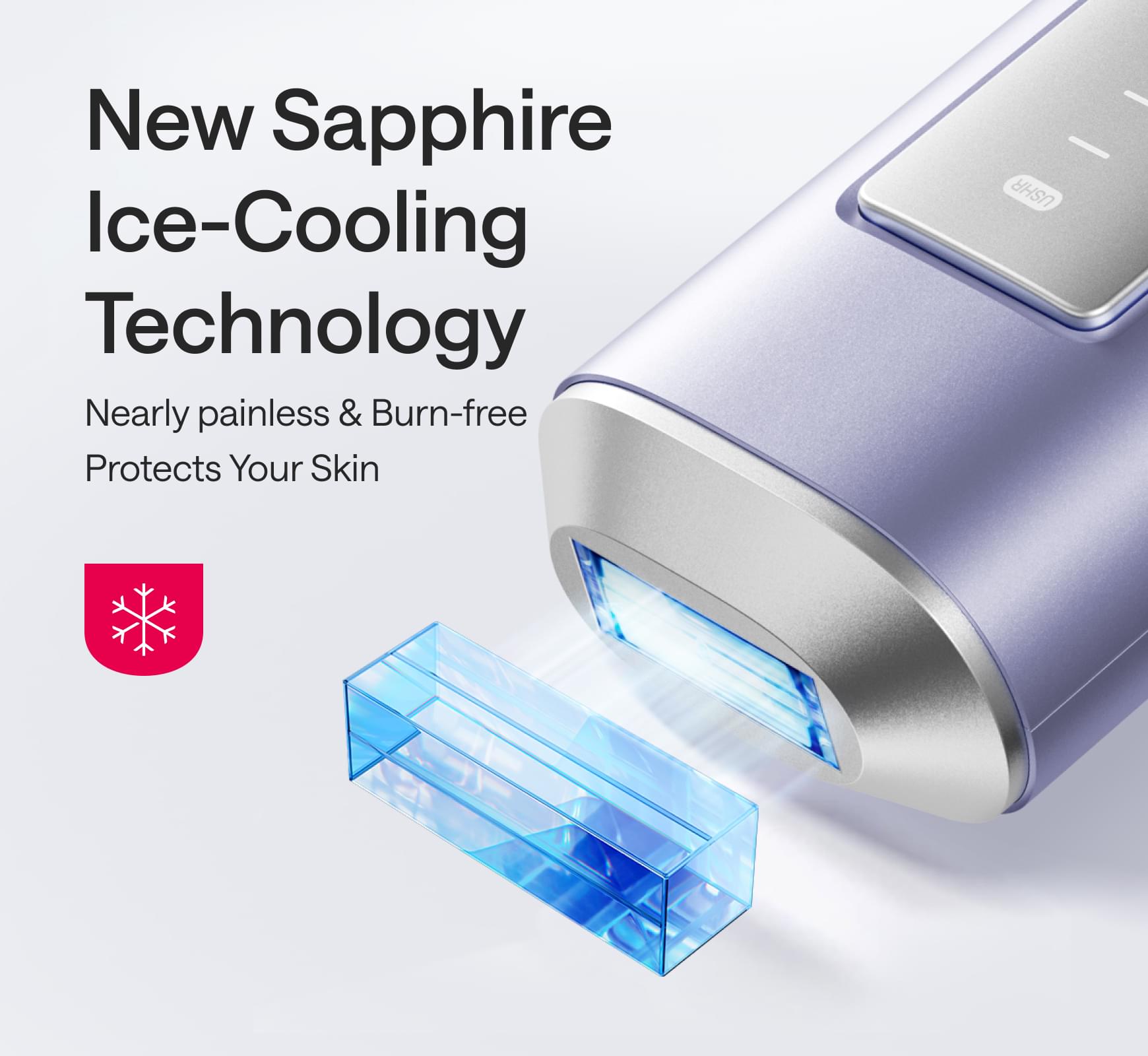 Ulike Air2 MAX Ice Cooling IPL Hair Removal Device